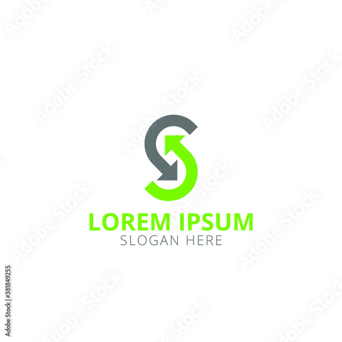 Creative And Unique S Letter Logo Design Template