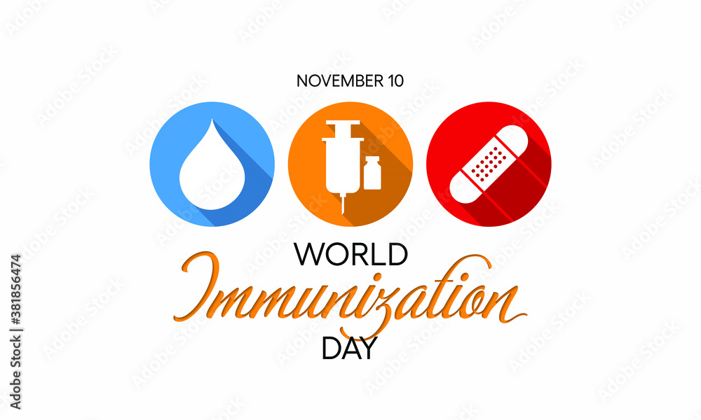 Vector illustration on the theme of World Immunization day observed each year on November 10th across the globe. Vector illustration on the theme of World Immunization day observed each year on November 10th across the globe.