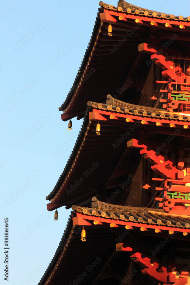 Fototapeta premium 四天王寺