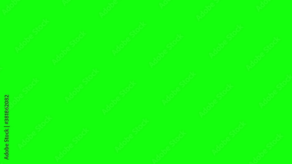 10 intro animations of a calendar symbol or icon. Green Screen Chroma ...