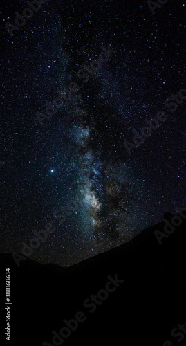 milky way space stars cosmos nebula night dark sky starry galaxy universe