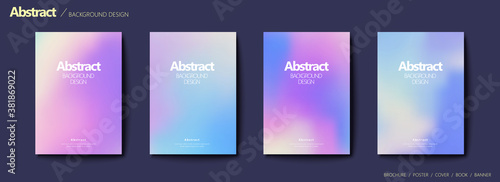 Abstract cover template