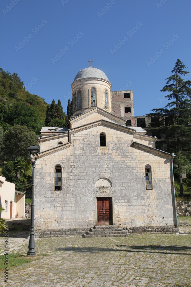 Simon Kananita Church in the city of Athos in Abkhazia