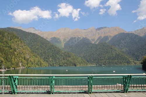 Lake Ritsa in Abkhazia