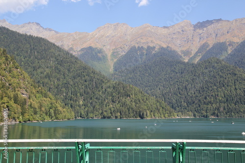 Lake Ritsa in Abkhazia