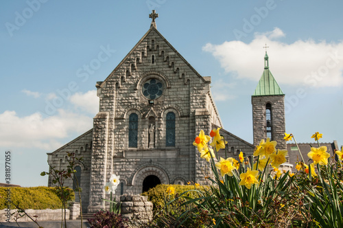 Canvas Print Catolic church in Ireland.