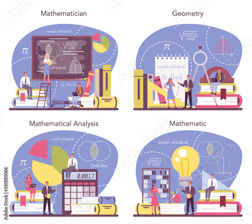 Mathematician set. Mathematician seek and use scientific pattern
