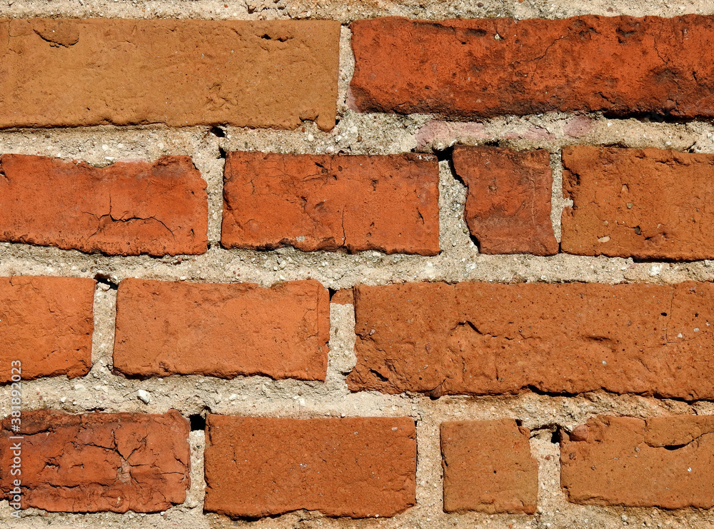 Obraz premium structure, texture and texture of a tree, wood, stone, brick and metal, Podlasie, Poland, September 2020