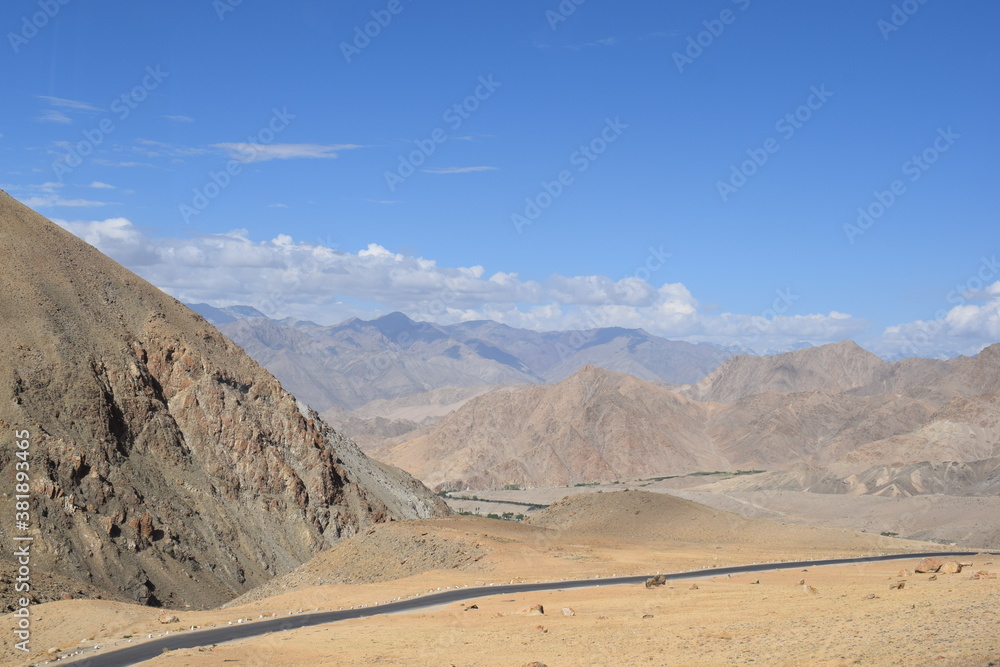 landscape in the mountains