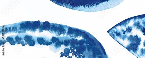 White Artistic Background. Bright Stylish