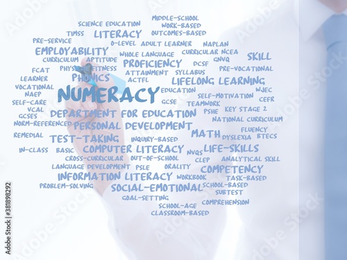 Slika na platnu numeracy
