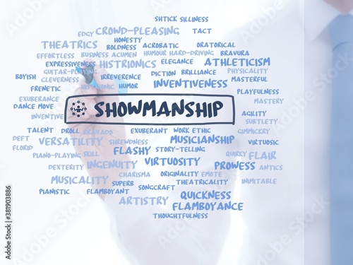 Obraz na plátně showmanship