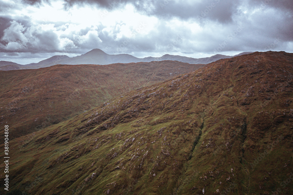 Typical Mountains in the Scottish Highlands