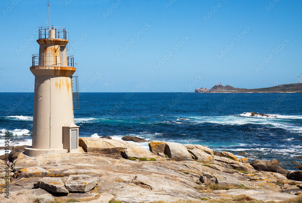 Muxia, Galicia, Spain: lighthouses on the Galician coast
