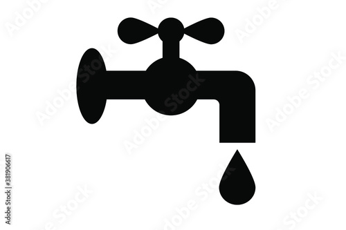 水道のグラフィック素材　ベクター