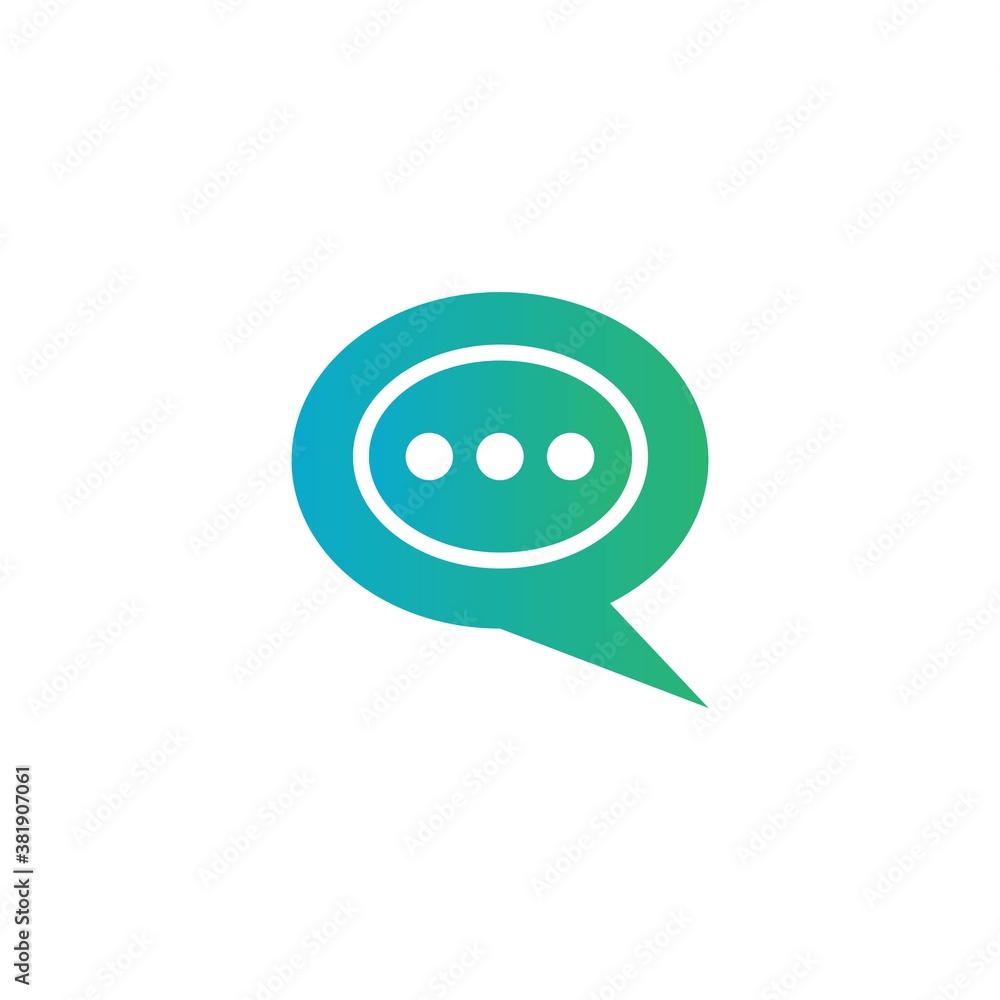 chat icon vector chat icon vector