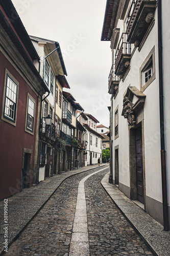 Views of the historic buildings of Guimarães, the birthplace of Portugal © Luis