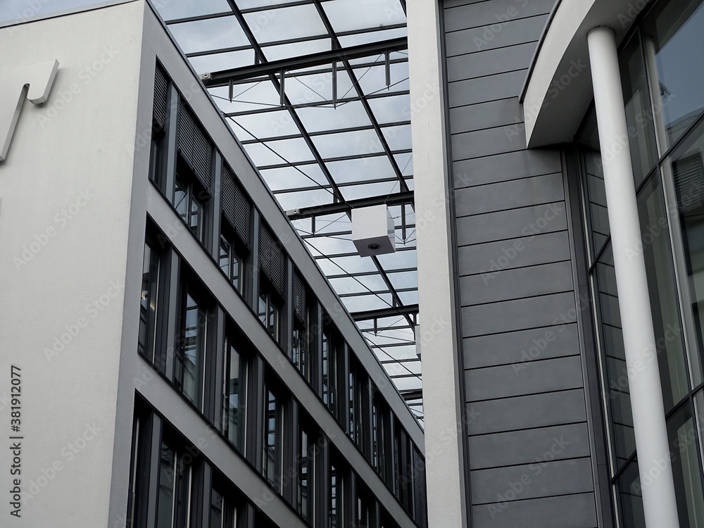 Obraz premium modern architecture, Paderborn, Germany