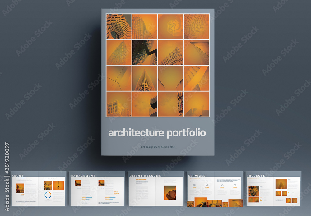 sample architecture portfolio design ideas
