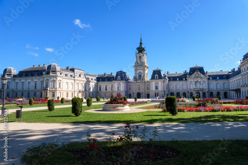 Views of Hungarian town Keszthely and it's suburbes 