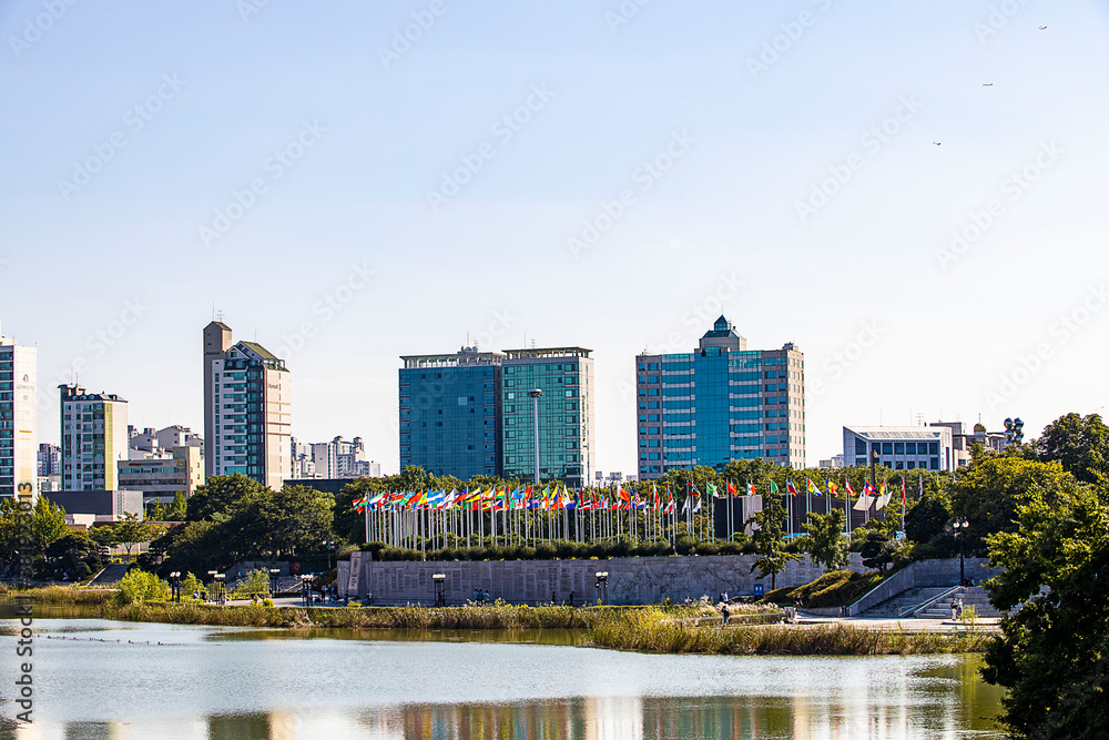 Fototapeta premium 올림픽공원 20200920