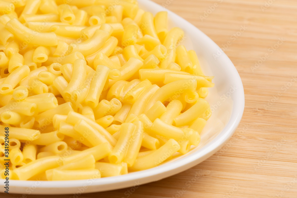 Plate full of delicious Macaroni and chesee