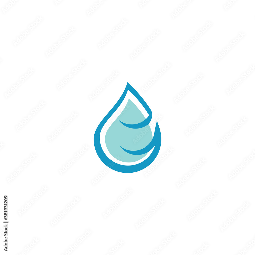 Water drop Logo Template vector Water drop Logo Template vector
