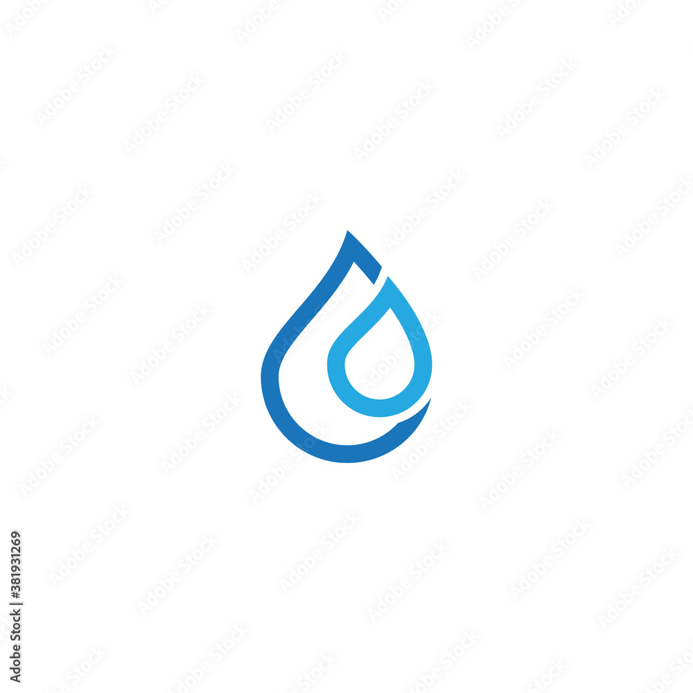 Water drop Logo Template vector Water drop Logo Template vector