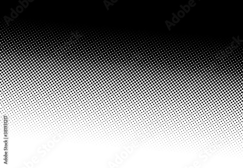 Circle halftone, screentone vector illustrations. Dots, dotted, speckles vector illustration
