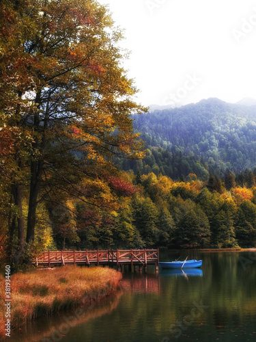 Dreamy Autumn on the Lake, Borçka, Artvin