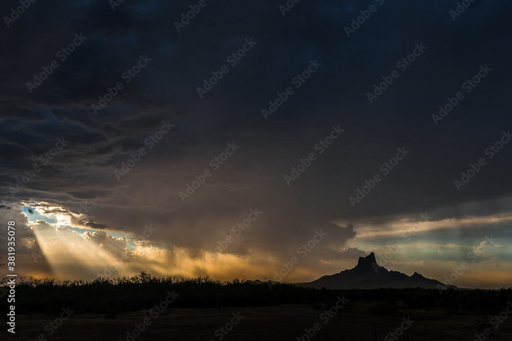Monsoon in Southern Arizona