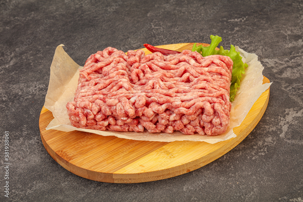 Minced meat - pork and beef Minced meat - pork and beef