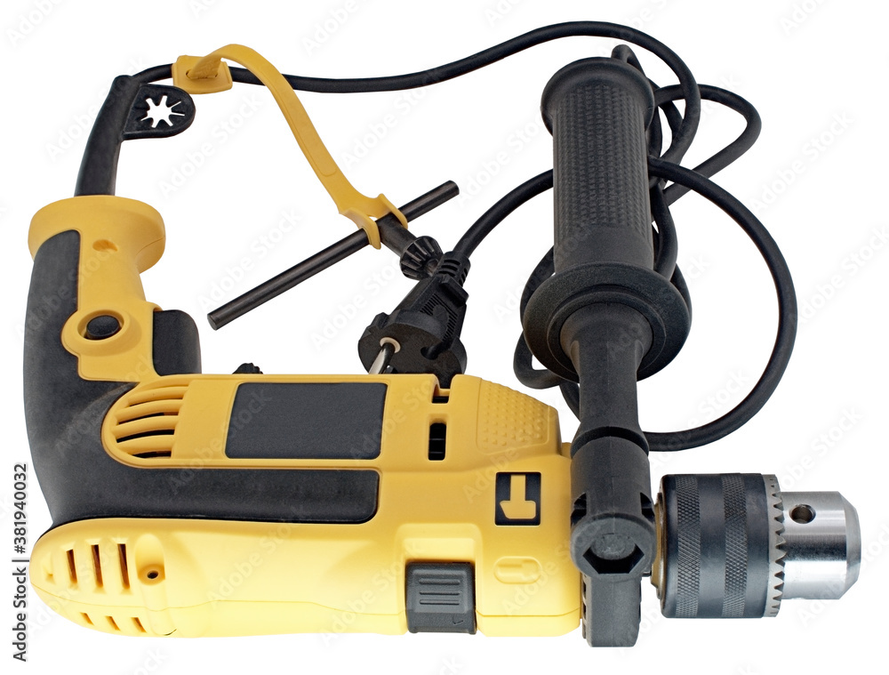 Fototapeta premium Modern, new, powerful, professional hammer drill