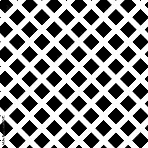 Seamlessly, repeatable squares halftone geometric background pattern and texture vector illustration