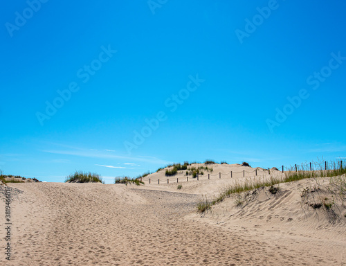 sand dunes and sky