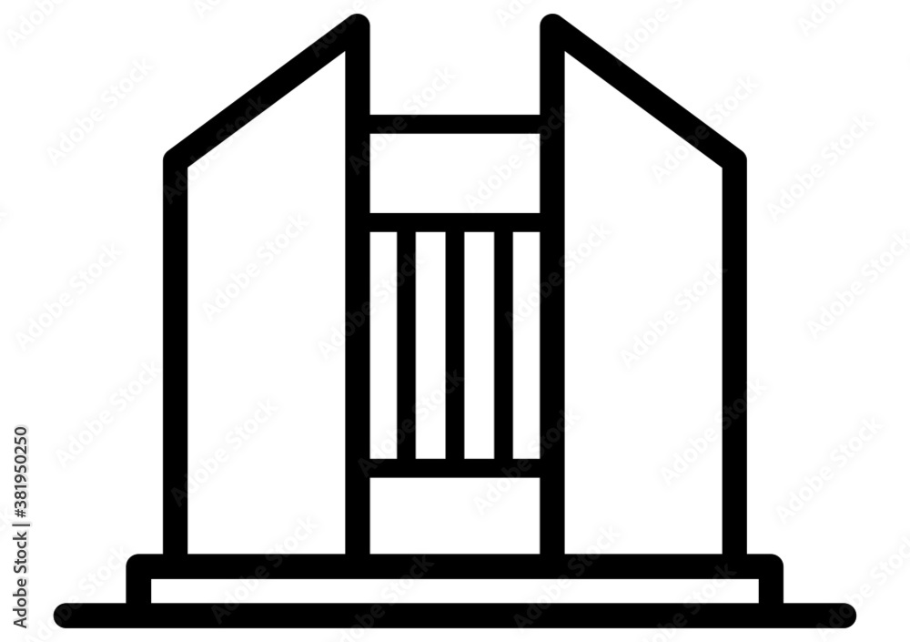 Buildings icon vector for apps and website Buildings icon vector for apps and website