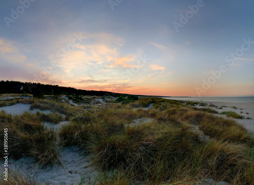 Sonnenuntergang am Nordstrand von Prerow