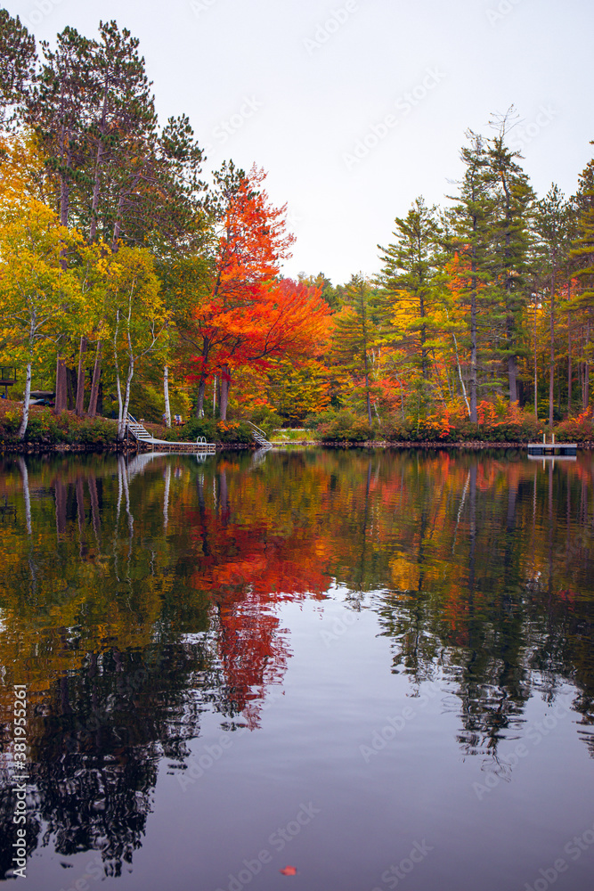 Bryant Pond in Fall Bryant Pond in Fall