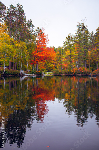 Bryant Pond in Fall