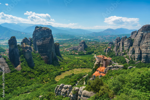 Meteor mountain monasteries - one of the centers of Orthodox monasticism in Greece