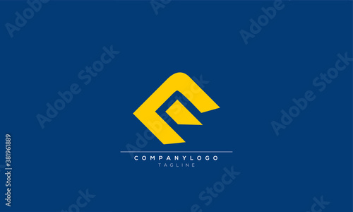 CM Abstract initial monogram letter alphabet logo design