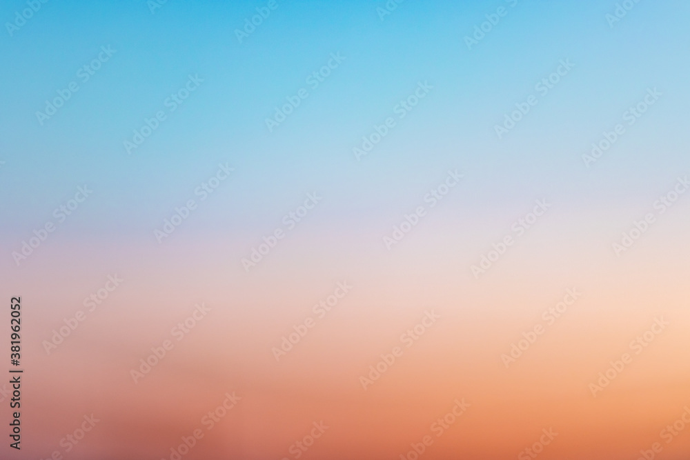 blue and orange color abstract background