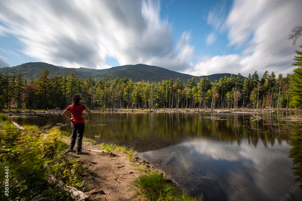 Fototapeta premium Early Autumn in the Adirondacks