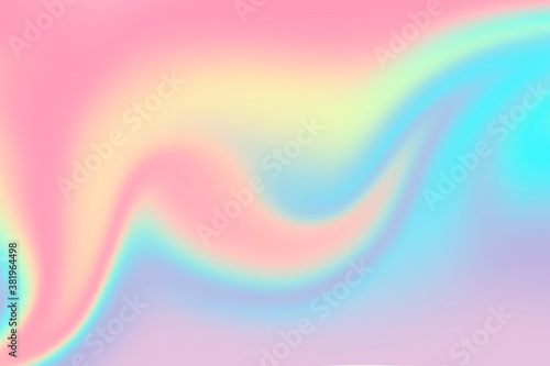 Unicorn Holographic Texture Background 