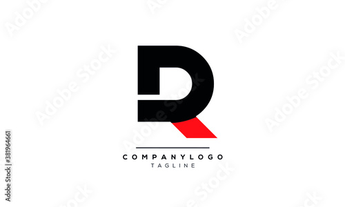 Alphabet letters Initials Monogram logo DR,RD,D and R