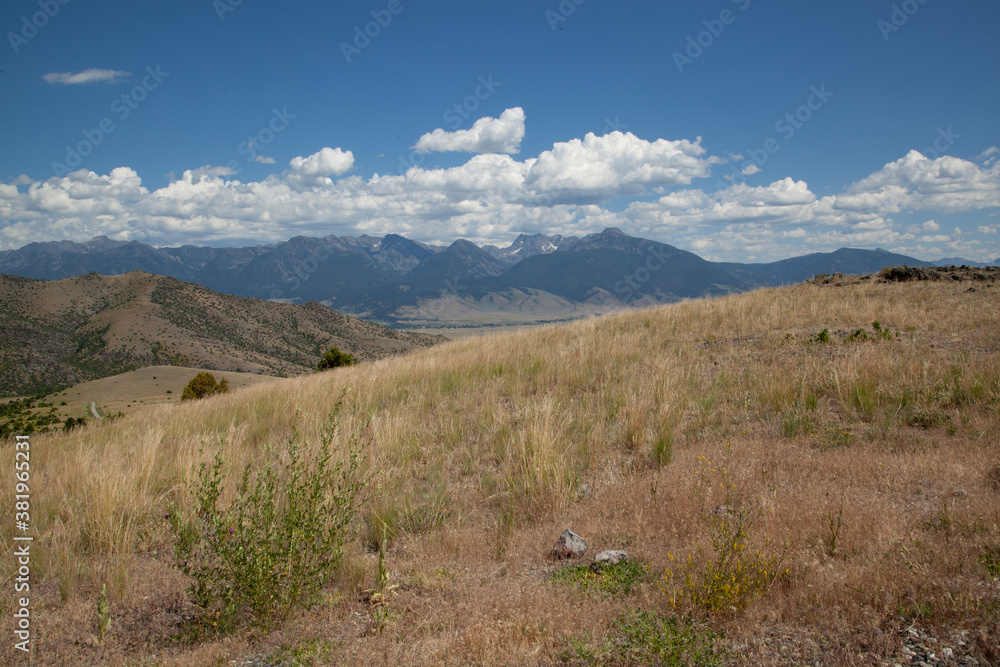 Mountain landscape Montana