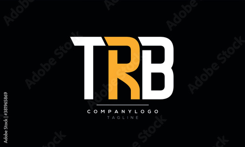 Alphabet letters Initials Monogram logo TRB,TR,RB photo