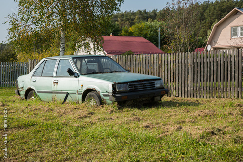 Old car in the countryside © Arina B