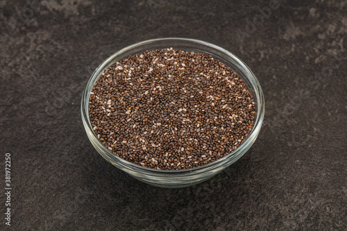 Wallpaper Mural Seasoning chia seeds in the bowl Torontodigital.ca