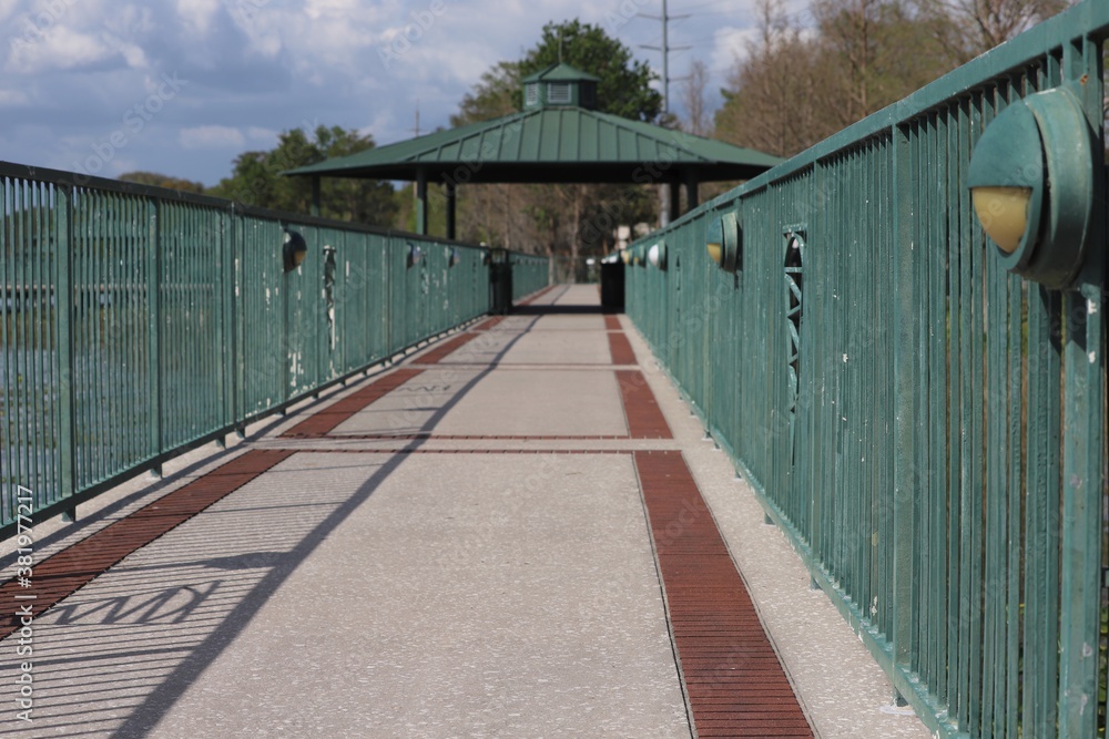 Bridge over the lake